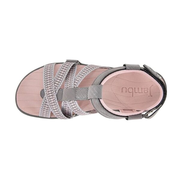 NWT Jsport by Jambu Water Ready Sandal Shoe Size 10 Gray Pink $59 1SH46 - Picture 3 of 4
